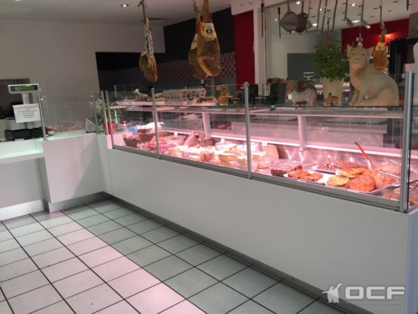 Aux saveurs - Beziers (34) -Vitrine réfrigérée OCF