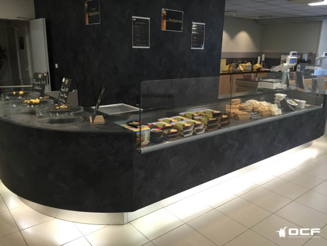 Coopérative Jeune Montagne - 12210 Laguiole - Vitrine réfrigérée OCF