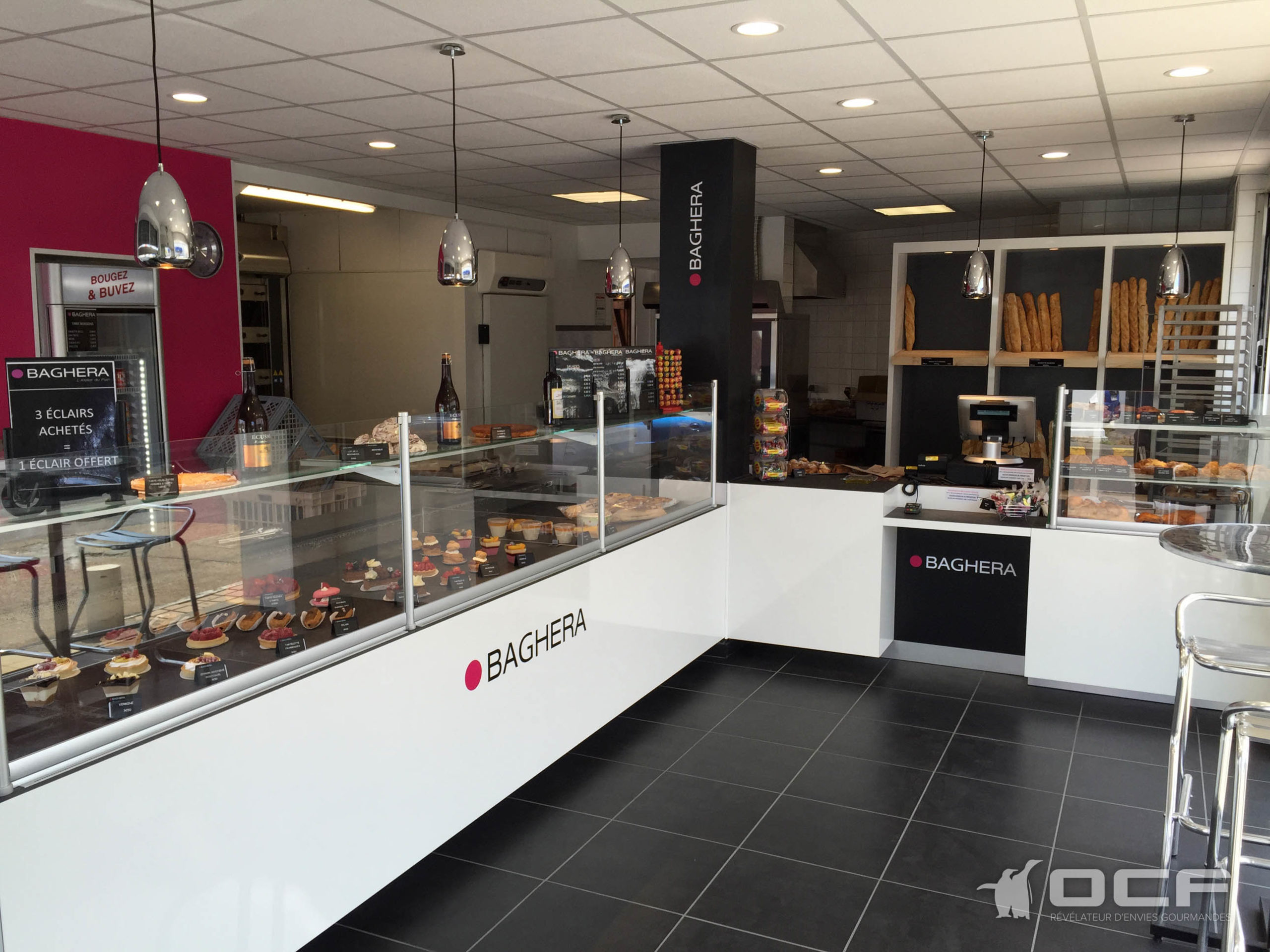 Le Fournil de Baghera - Merignac (33) - Vitrine réfrigérée OCF