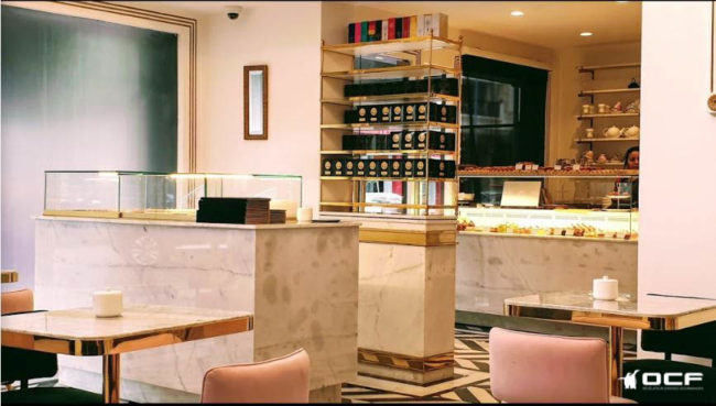 La Madeleine  de Proust - Casablanca (Maroc) - Vitrine réfrigérée OCF