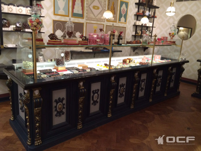 Pâtisserie Méert - Bruxelles (Belgique) - Vitrine réfrigérée OCF