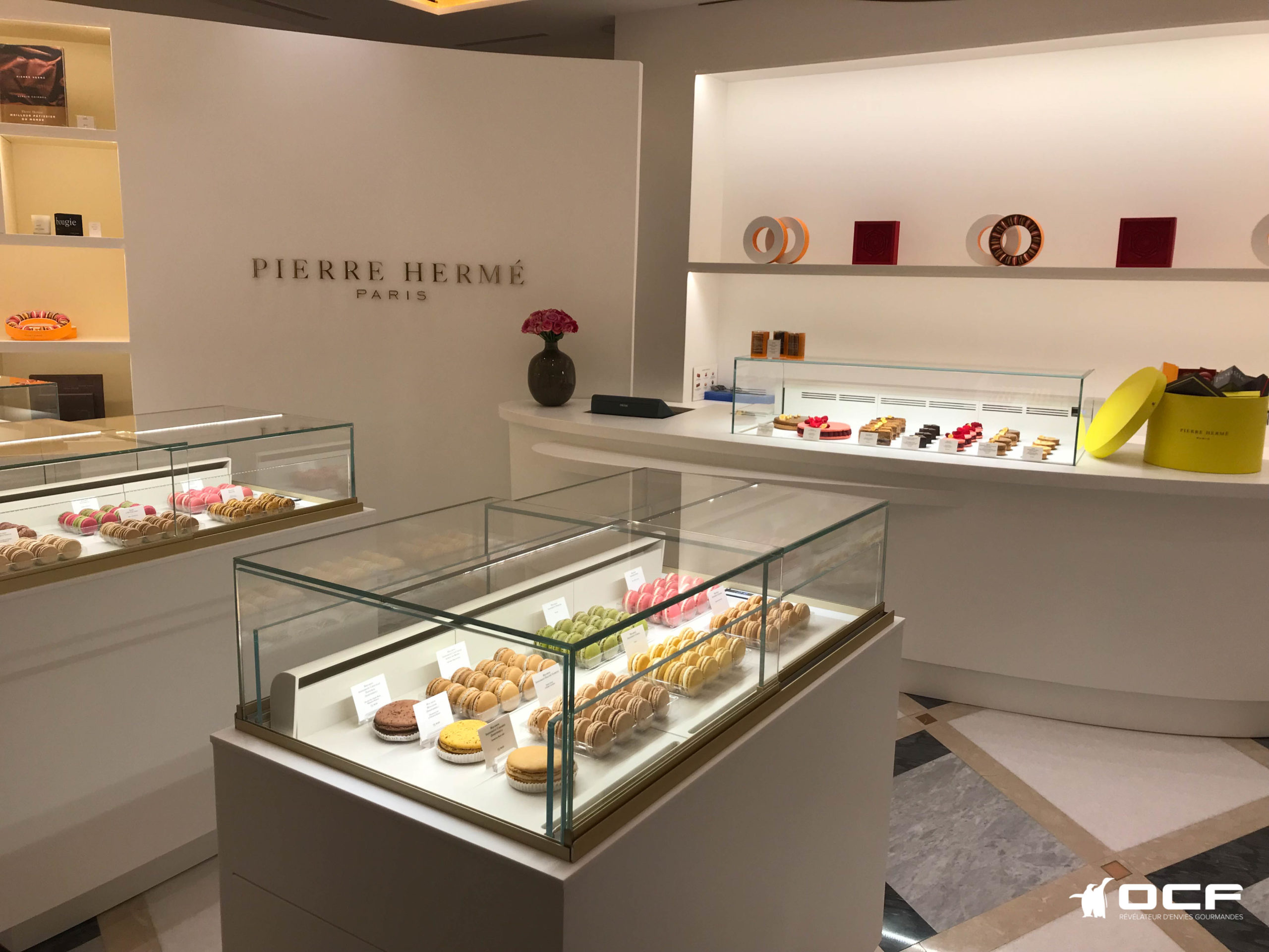 Pierre HERMÉ - Hôtel La Mamounia - Marrackech (Maroc) - Vitrine réfrigérée OCF