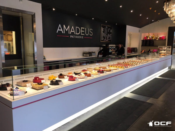 Amadeus Patisserie - Toronto (Canada) - Vitrine réfrigérée OCF