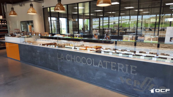 Pâtisserie Chocolaterie Eric Vergne - Montbeliard (25200) - Vitrine réfrigérée OCF