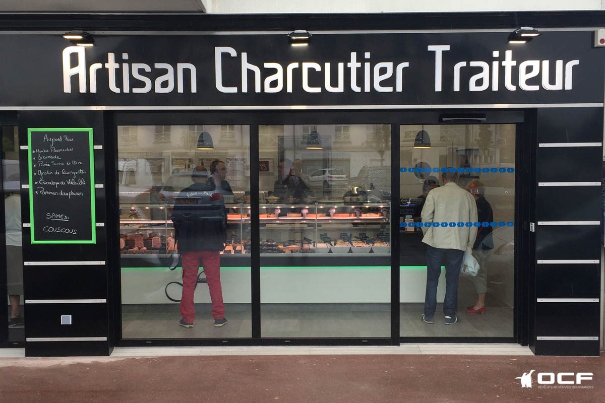 Boucherie Fessard - 37170 Chambray Les Tours - Vitrine réfrigérée OCF