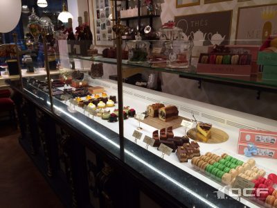 Pâtisserie Méert - Bruxelles (Belgique) - Vitrine réfrigérée OCF